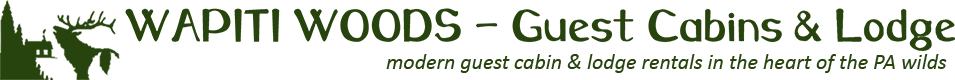 WAPITI WOODS – Guest Cabins Logo